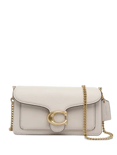 Coach Tabby 26 Leather Shoulder Bag In Neutral