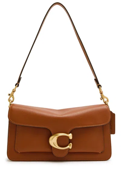 Coach Tabby 26 Leather Shoulder Bag In Tan