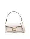 Coach Tabby 26 Chalk Leather Shoulder Bag In Camel Leather