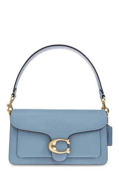 Coach Tabby 20 Bluebell Leather Shoulder Bag In Blue Leather