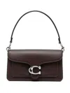 Coach Tabby 26 Logo Plaque Shoulder Bag In Ih/maple