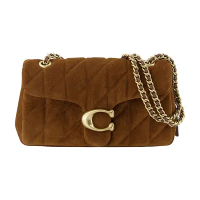 Coach Tabby 26 With Chain Shoulder Bag In Brown