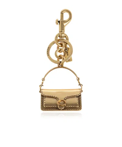 Coach Tabby Bag Charm In Gold
