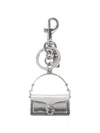 Coach Tabby Bag Charm In Silver