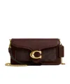Coach Tabby Chain Bag In Burgundy
