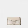 Shop Coach Tabby Chain Clutch Crossbody In White