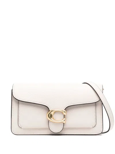 Coach Tabby Chain Leather Clutch