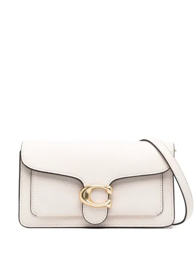 Coach Tabby Chain Leather Clutch