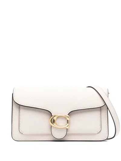 Coach Tabby Chain Leather Clutch