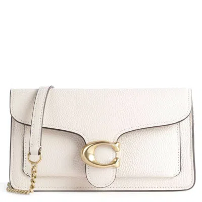 Coach Tabby Chain Leather Clutch Bag