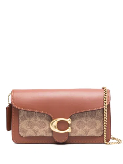 Coach Tabby Clutch Bag In Brown