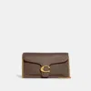 Coach Tabby Chain Clutch In Grey