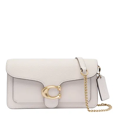 Coach Tabby Clutch In White