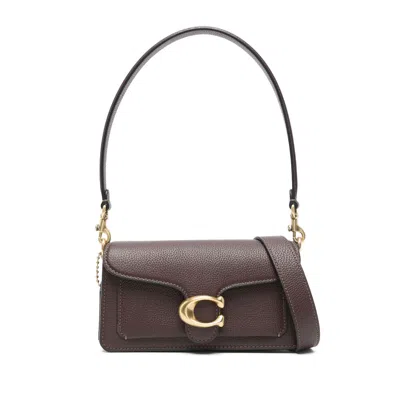Coach Tabby Cross Body Bag In Burgundy