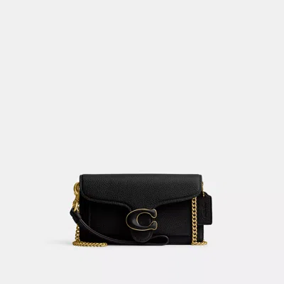 Coach Tabby Crossbody Wristlet In Black