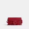 Coach Tabby Crossbody Wristlet In Silver/ruby