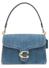 Coach Tabby Denim Shoulder Bag In Denim