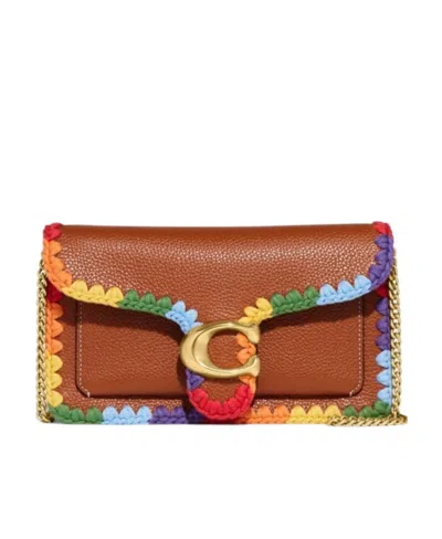 Coach Tabby Flip Shoulder Bag In Multicolor