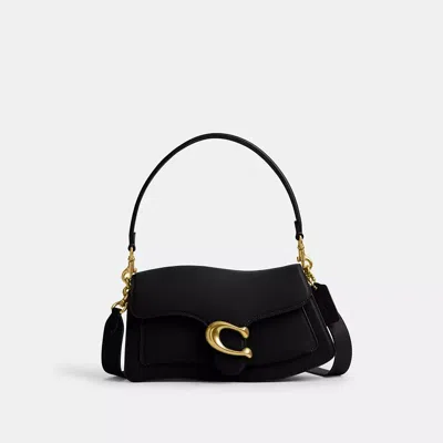 Coach Tabby Geschwungene Schultertasche In Black