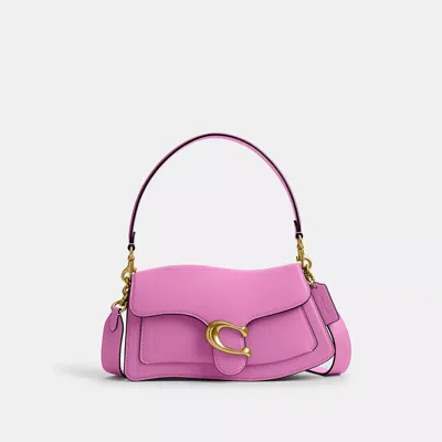 Coach Tabby Geschwungene Schultertasche In Pink