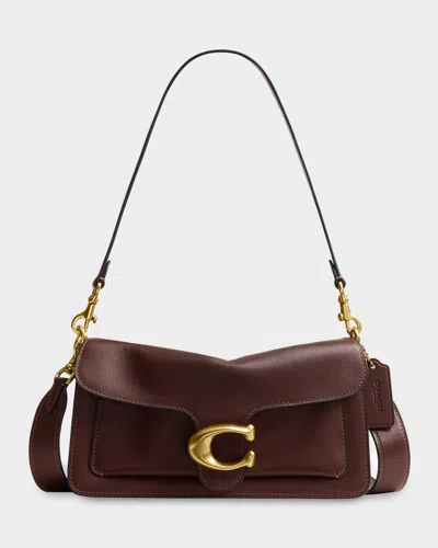 Coach Tabby Grain Leather Shoulder Bag In Brown