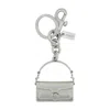 Coach Tabby Key Case In Silver