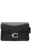 Coach Tabby 20 Leather Cross-body Bag In Black