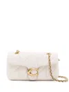 Coach Tabby Schultertasche 20 Mit Bauschiger Steppung In Brass/chalk
