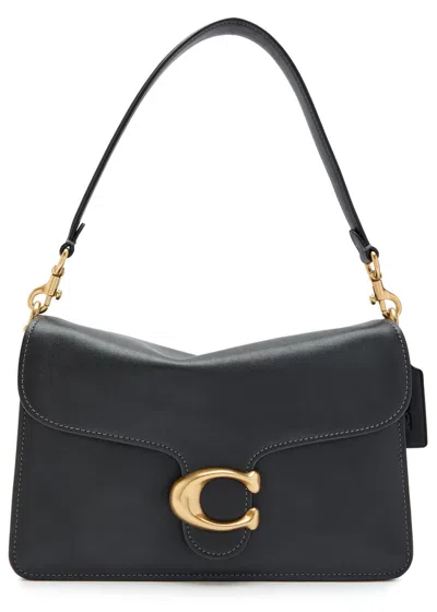 Coach Tabby Leather Shoulder Bag In Purple