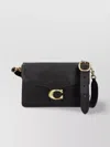 Shop Coach Tabby Leather Shoulder Bag With Chain Strap