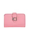 Coach Restored Tabby Medium Wallet In Pink