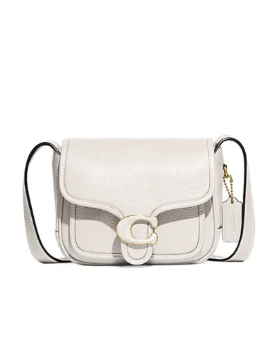 Coach Tabby Messenger 19 Shoulder Bag In White