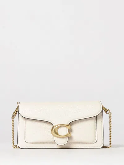 Coach Mini Bag Woman Color White In Purple