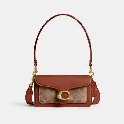 Coach Tabby Schultertasche 20 Aus Signature-canvas In Brown