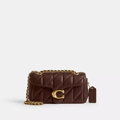 Coach Tabby Schultertasche 20 Mit Steppung In Brown