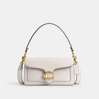 Coach Tabby Shoulder Bag 26 In Brass/chalk