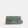 Coach Tabby Schultertasche 26 Mit Steppung In Green