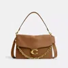 Coach Tabby Schultertasche 35 Mit Kette In Brown