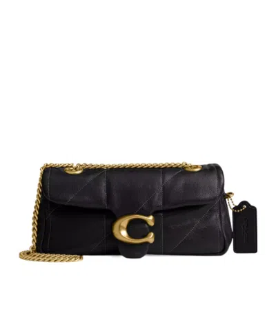 Coach Tabby Shoulder Bag 20 With Quilting In Black