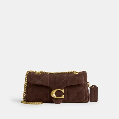 Coach Tabby Shoulder Bag 20 With Quilting In Brown