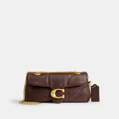 Coach Tabby Shoulder Bag 20 With Quilting In Brown
