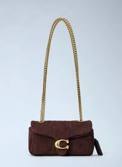 Coach Tabby Shoulder Bag 20 With Quilting In Brown