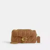 Coach Tabby Shoulder Bag 20 With Quilting In Brown