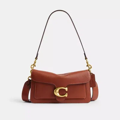 Coach Tabby Leather Shoulder Bag In Brown