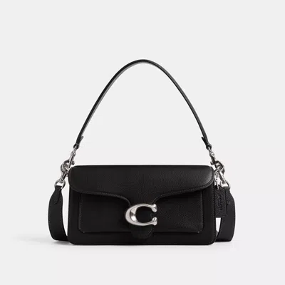 Coach Tabby Shoulder Bag 26 In Black