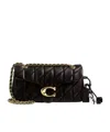 Coach Tabby Shoulder Bag 26 In Loved Leather With Quilting In Multi