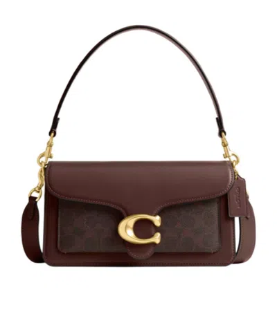 Coach Tabby Shoulder Bag 26 In Signature Canvas In Brown