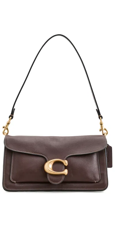 Coach Tabby Shoulder Bag 26 In Soft Grain Leather B4/maple In Brown