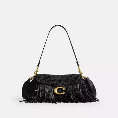 Coach Tabby Shoulder Bag 26 In Black