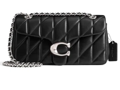 Coach Tabby Shoulder Bag 26 With Quilting Shoulder Handbags Black 1: One Size